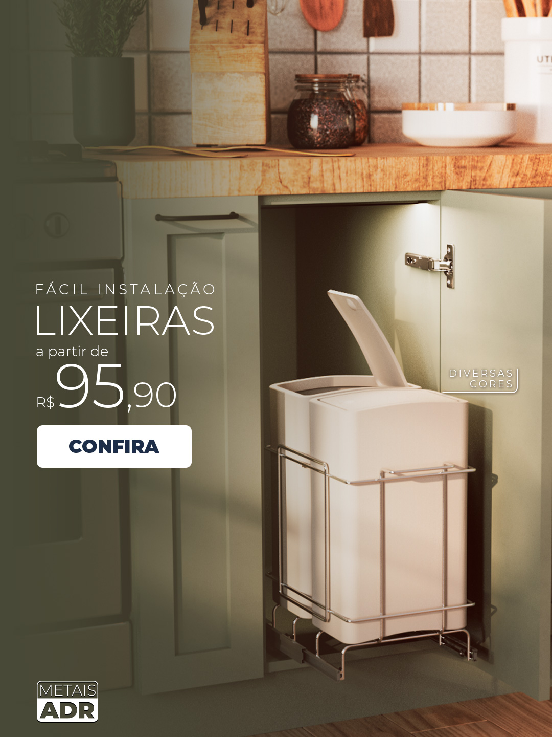 Lixeiras de Embutir